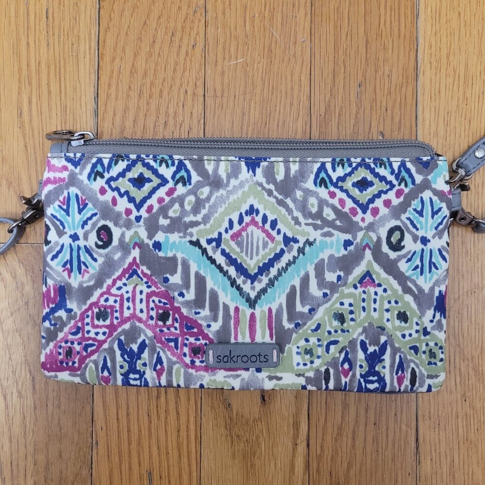 Sakroots Wristlet and/or Crossbody Bag NWOT